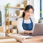 システムでネットショップ運営「アクセス」の独立・開業イメージ