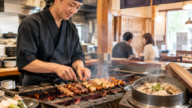 炭火焼鳥と釜飯ねごと