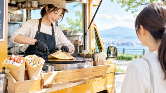 北海道バタークレープ