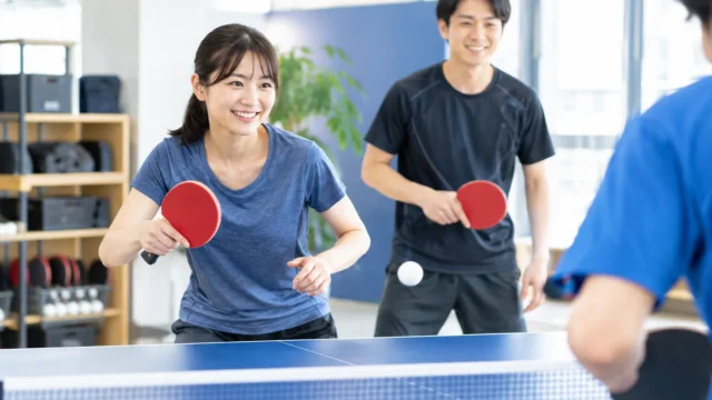 はじめての卓球